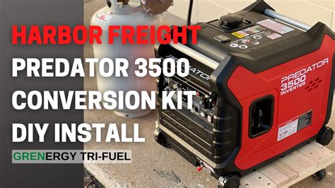 There may be major brands you can see as Kuupo, WEN, Grenergy, Hipa, Nashfuel, BQBS, FitBest, Impco, LEIMO KPARTS, APHP, ALLMOST, Toolyuan. . Harbor freight generator propane conversion kit
